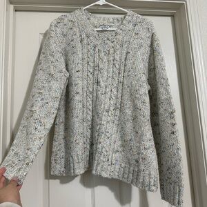 Croft & Barrow Speckled Knit Sweater